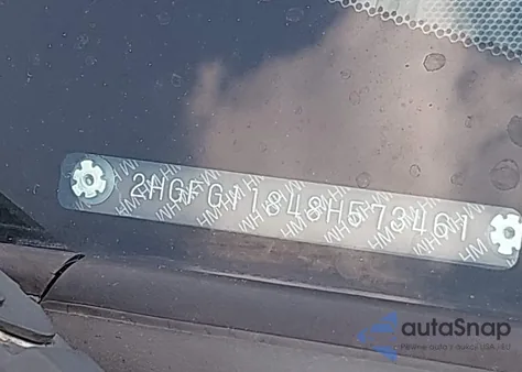 2008 Honda Civic Ex from USA, damaged, VIN 2HGFG11848H573461